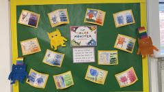 Class 3's Colour Monster display