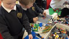 Building with Lego 