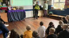 Road safety assembly