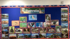 Class 2's Australia Display