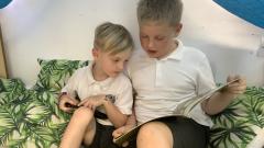 Children reading 
