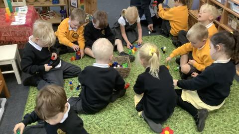 Children in classroom 