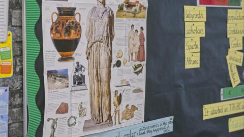 History Display Poster Ancient Greeks