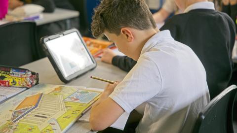 Computing skills being used in the curriculum