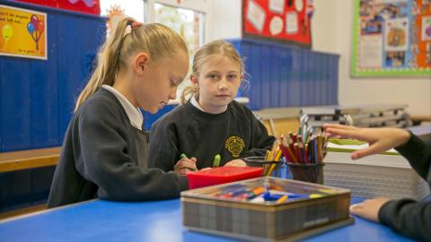 Children in Breakfast Club