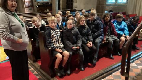 Class 3 in church