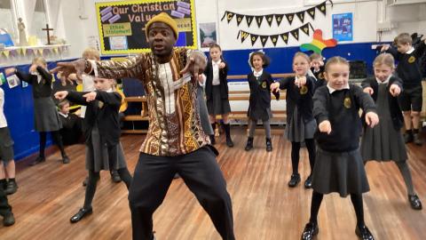 African drumming