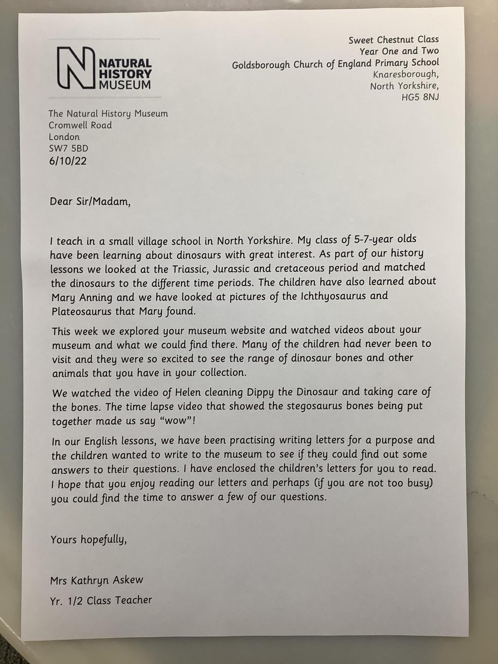 writing-letters-to-find-out-information-goldsborough-ce-primary-school