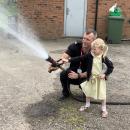 Children and fire engines 