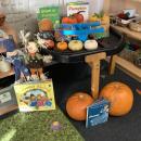 Pumpkin display 