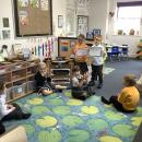 Children in a classroom 