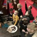 Children in church 