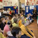 Children in assembly 