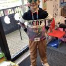 Class 2 children dressed as superheros