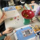 Weighing jelly beans 